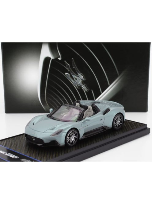 Bbr-Models - MASERATI MC20 CIELO SPIDER 2022 - MMXX DESIGN RIMS ACQUAMARINA - LIGHT BLUE MET