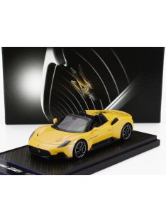   Bbr-Models - MASERATI MC20 CIELO SPIDER 2022 - BIRDCAGE RIMS GIALLO GENIO - YELLOW