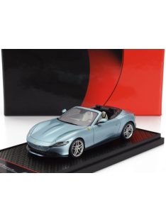   Bbr-Models - FERRARI ROMA SPIDER OPEN 2020 CELESTE TREVI - LIGHT BLUE MET