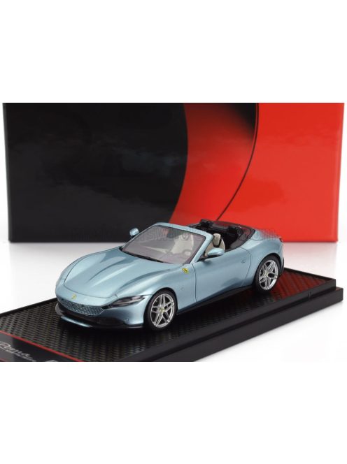 Bbr-Models - FERRARI ROMA SPIDER OPEN 2020 CELESTE TREVI - LIGHT BLUE MET
