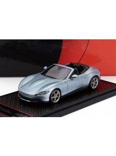   Bbr-Models - FERRARI ROMA SPIDER OPEN 2020 GRIGIO ALLOY - BLUE GREY MET