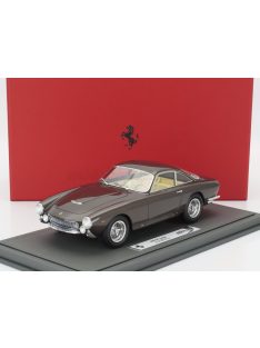   Bbr-Models - FERRARI 250 GT LUSSO s/n4891GT COUPE 1963 - PERSONAL CAR STEVE McQUEEN - CON VETRINA - WITH SHOWCASE BROWN MET