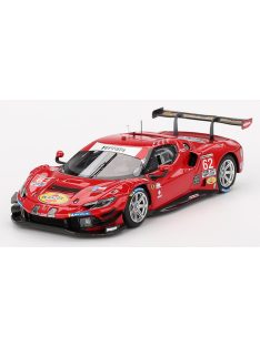   Bbr-Models - FERRARI 296 GT3 3.0L TWIN TURBO V6 TEAM RISI COMPETIZIONE N 62 24h DAYTONA 2023 ALESSANDRO PIERGUIDI - DAVIDE RIGON - DANIEL SERRA - JAMES CALADO RED