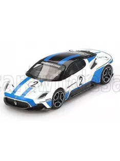   Bbr-Models - MASERATI MC20 N 2 RACING ERFORMANCE EXPERIENCE 2024 WHITE BLUE