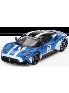 Bbr-Models - MASERATI MC20 N 1 RACING 2024 BLUE WHITE