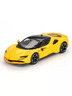 Bbr-Models - 1:64 Ferrari SF90, Giallo Modena Yellow, 2024