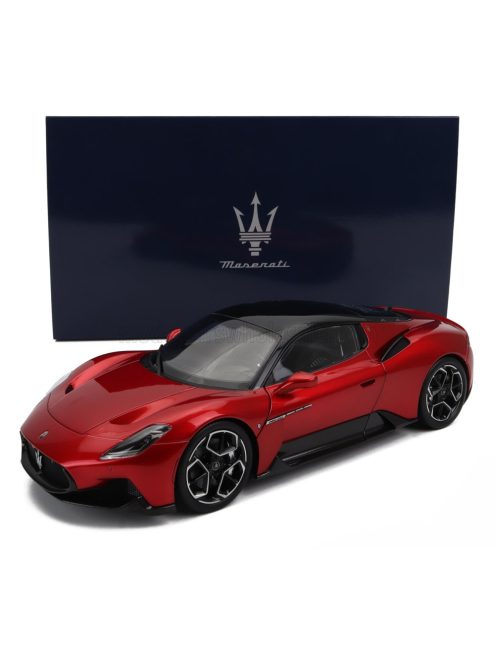 Bbr-Models - MASERATI MC20 GLOSS BLACK ROOF 2020 ROSSO VINCENTE - RED MET