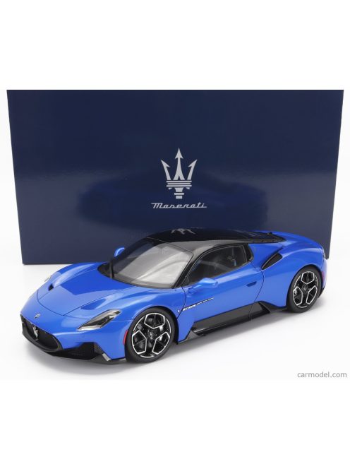 Bbr-Models - Maserati Mc20 Gloss Black Roof 2020 Blu Infinito - Blue Black
