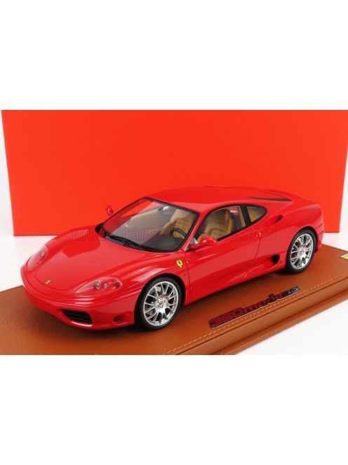 Bbr-Models - FERRARI 360 MODENA F1 GEAR BOX CHALLENGER GRILL 1999 - CON VETRINA - WITH SHOWCASE ROSSO CORSA 322 - RED