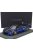 Bbr-Models - PAGANI HUAYRA R 2021 - CON VETRINA - WITH SHOWCASE BLU FRANCIA - BLUE MATT BLACK