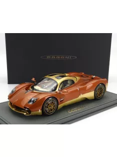   Bbr-Models - PAGANI UTOPIA 2022 - CON VETRINA - WITH SHOWCASE BRONZE MET GOLD
