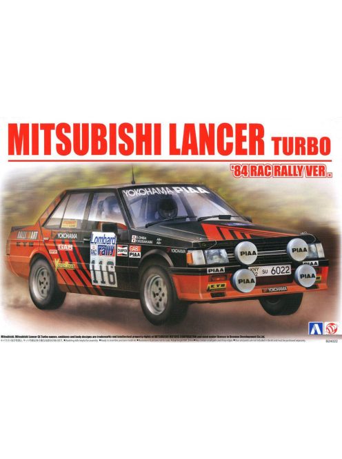 NUNU-BEEMAX - Mitsubishi Lancer Turbo '84 Rac Rally Ver.