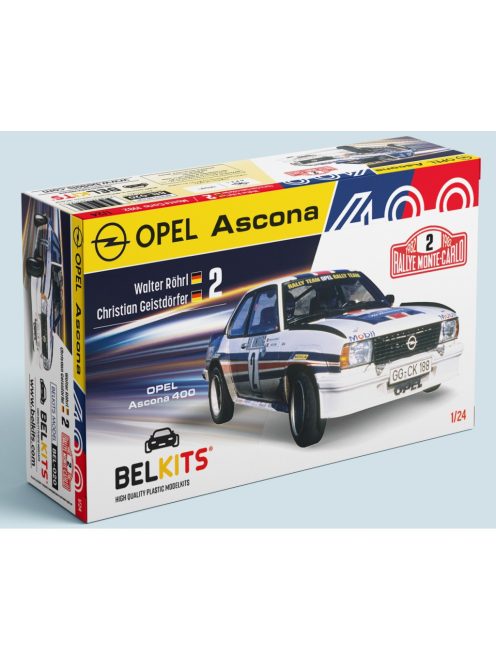 BELKITS - Opel Ascona 400 - Rally Monte Carlo 1982
