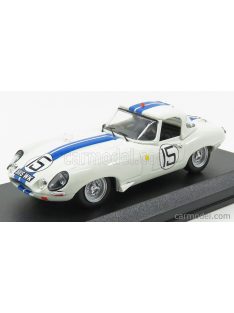  Best-Model - Jaguar E-Type Lightweight 3.8L Team Briggs Cunningham N 15 24H Le Mans 1963 S.Cunningham - B.Grossmann White Blue