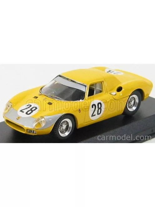 Best-Model - Ferrari 250 Lm N 28 1000Km Parigi 1966 Gosselin - Noblet Yellow
