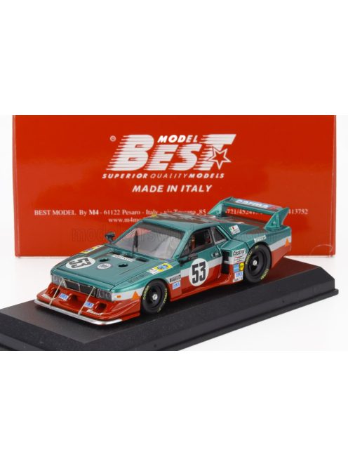 Best-Model - LANCIA BETA MONTECARLO TURBO TEAM LANCIA CORSE N 53 24h LE MANS 1980 CARLO FACETTI - MARTINO FINOTTO GREEN RED
