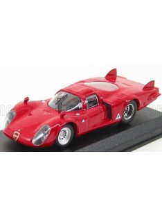 Best-Model - ALFA ROMEO 33.2 CODA LUNGA PROVA 1968 RED