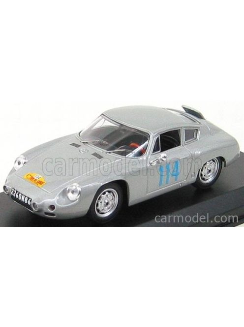 Best-Model - Porsche 1600Gs Abarth N 114 Tour De Corse 1960 Bouchet - Mairesse Silver