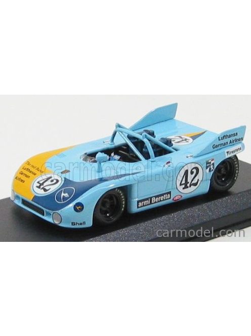 Best-Model - Porsche 908/3 N 42 Watkins Glen 1972 Joest - Casoni Light Blue Yellow