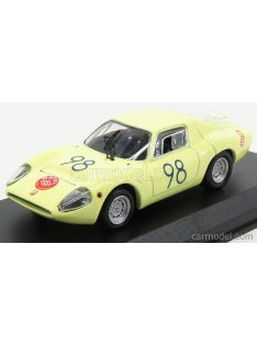   Best-Model - Fiat Abarth Ot1300 N 98 Winner S1.3 Class Targa Florio 1967 Garufi - Ferlito Yellow