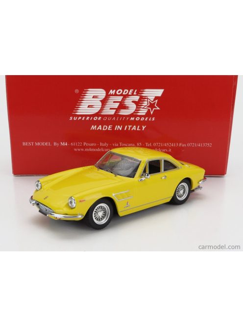 Best-Model - Ferrari 330 Gtc Coupe 1967 - Spoked Rims - Cerchio A Raggio Yellow