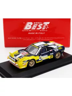   Best-Model - FERRARI 308 GTB Gr.4 TEAM JOLLY CLUB (night version) N 4 2nd RALLY MONZA 1980 NICO - GIORGIO BARBAN YELLOW BLUE