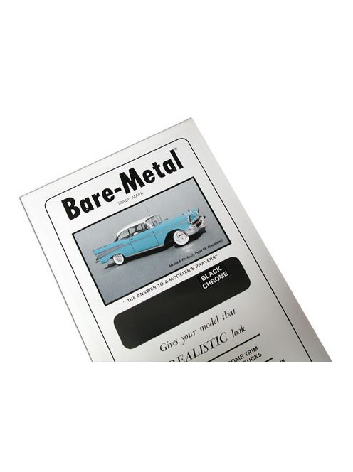 Bare-Metal Foil - Black Chrome