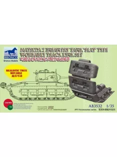 Bronco Models - Matilda 2 Flat Type Workable Track Link