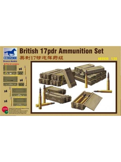 Bronco Models - British 17Pdr Ammunition Set