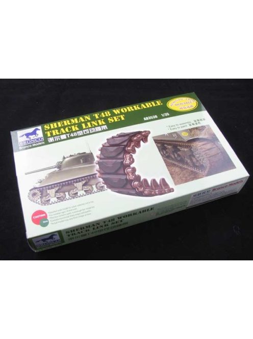 Bronco Models - Sherman T48 Workable Track Link Set