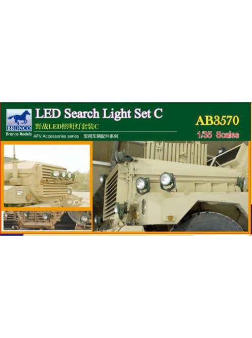Bronco Models - LED Search Light Set C.