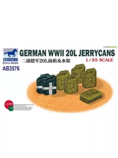 Bronco Models - German WWII 20L Jerrycans
