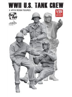 Border Model - WW2 US Tank Crew