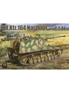   Border Model - 1/35 Sd.Kfz. 164 Nashorn Early/Command w/4 figures - Border Model