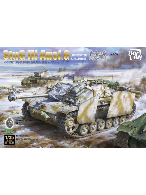 Border Model - StuG III Ausf. G with full Interior and Figures
