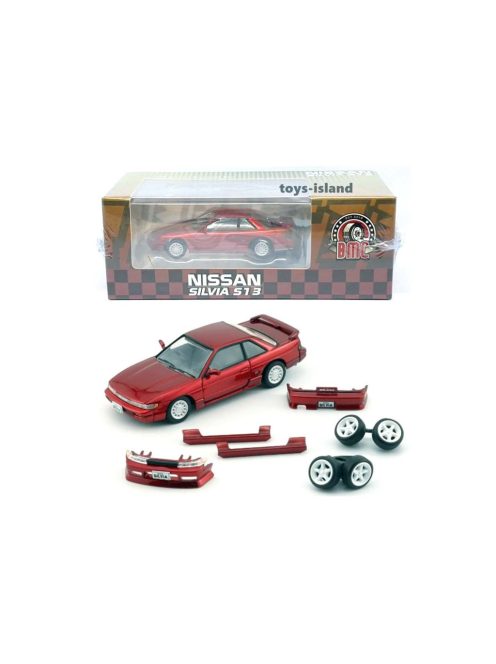 BM-Creations - Nissan Silvia S13 Metallic Red LHDBM CREATIONS