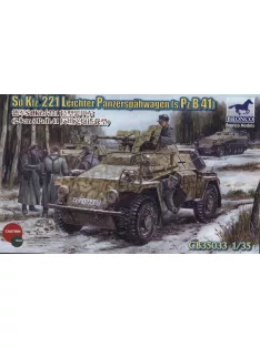   Bronco Models - Sd.KFZ.221 Leichter Panzerspahwagen(s.Pz B.41)