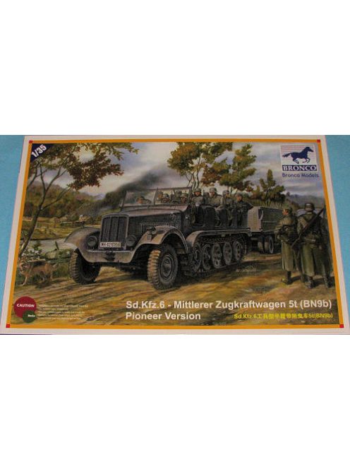 Bronco Models - SdKfz.6 Mittlerer Zugkraftwagen 5t(BN9b) Pioneer Version