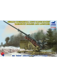   Bronco Models - German Rheinmetall Rheinbote Rakete Rheinbote(Rh.Z.61/9) and launcher