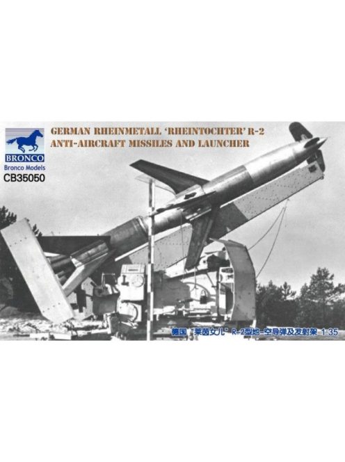 German Rheinmetall'Rheintochter R-2 anti-aircraft missiles a.launcher