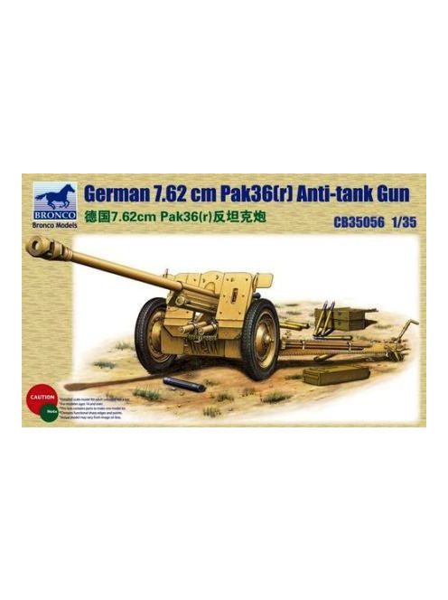 Bronco Models - German 78.2mm Pak36(r)Anti-Tank Gun
