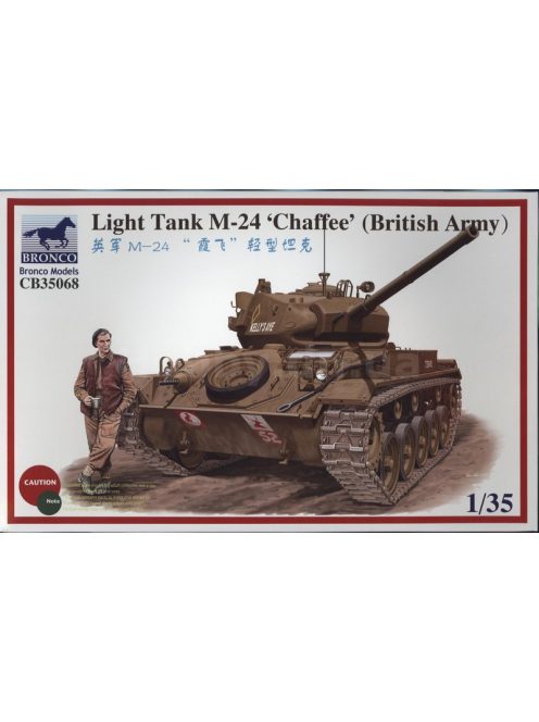 Bronco Models - Light Tank M-24 Chaffee (British Version