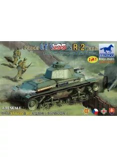   Bronco Models - Skoda LT Vz35 & R-2 Tank 2in1 (Eastern European Axis Forces)