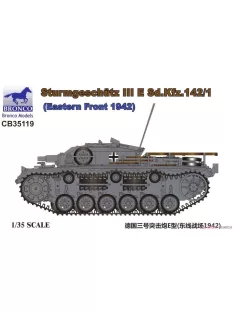   Bronco Models - Sturmgeschütz III E Sd.Kfz.142/1(Eastern Front 1942)