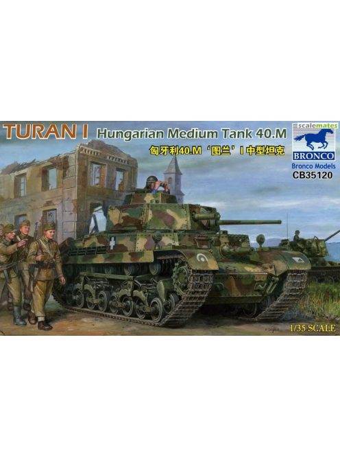 Bronco Models - Turan I Hungarian Medium Tank 40.M