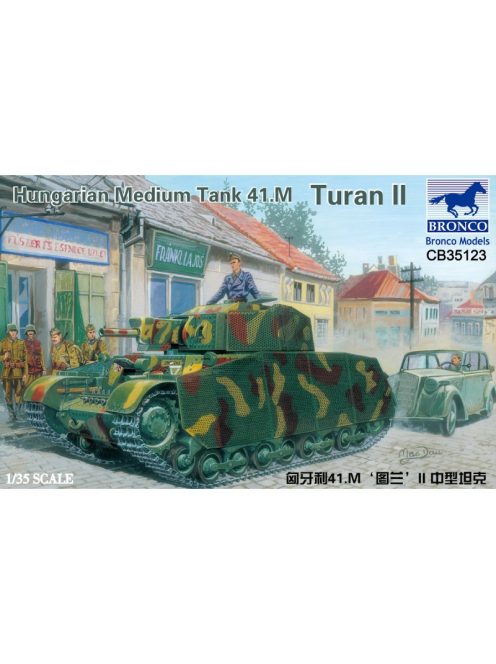 Bronco Models - Hungarian Medium Tank 41.M Turan II