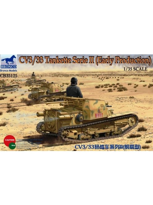 Bronco Models - CV3/33 Tankette Serie II (Early Producti