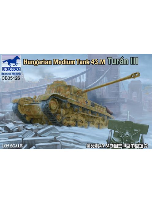 Bronco Models - Hungarian Medium Tank 43M Turan III