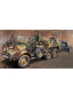   Bronco Models - Krupp Protze Kfz.69 L 2 H 143 with 3.7cm Pak 36 (Early version)