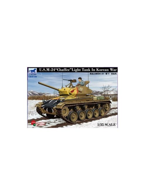 Bronco Models - US Light Tank Chaffee in Korean War